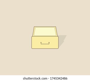 design about open suitcase icons