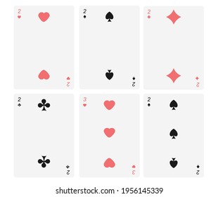 design about playing card illustration