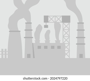 diseño sobre la ilustración de fondo de contaminación