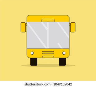 design about simple bus icon