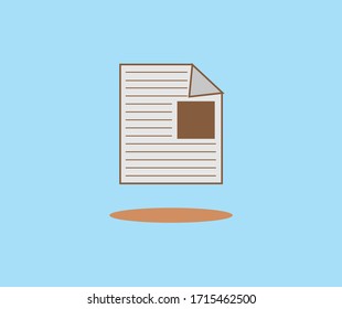 design about simple document icons