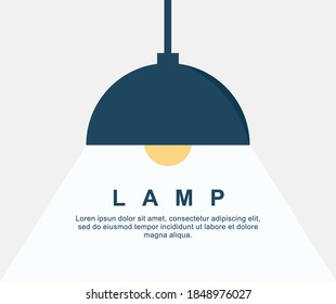 design about simple light icon