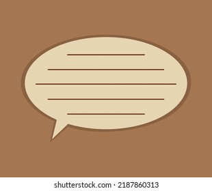 diseño de ilustración de nota simple