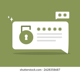 design about simple password background