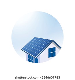 design about solar panel energy illustration, renewable energy resources