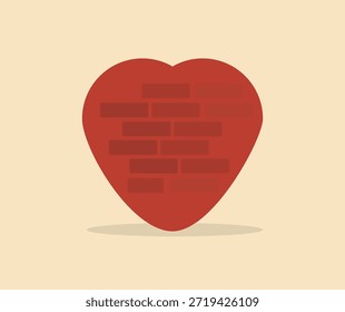 Design über die Wand der Liebe