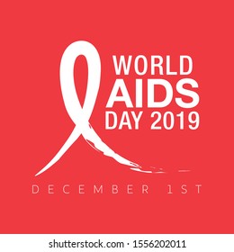 Design about World AIDS Day in Vector Illustration