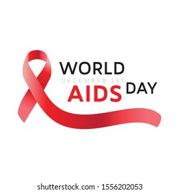 Design about World AIDS Day in Vector Illustration