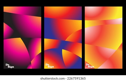 Design abstract background gradient colorful suitabel for your design tempalte banner and poster