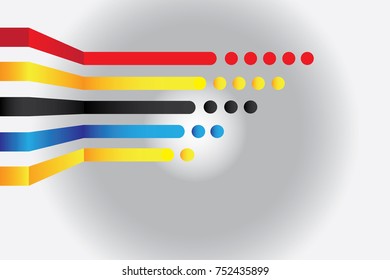 Design Abstract background (Steps, Parts, Stages)