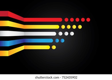 Design Abstract background (Steps, Parts, Stages)