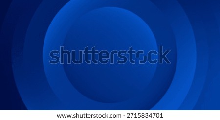 Design abstract blue circle line banner background