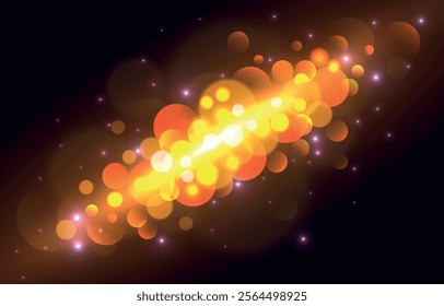 design abstract bokeh for background