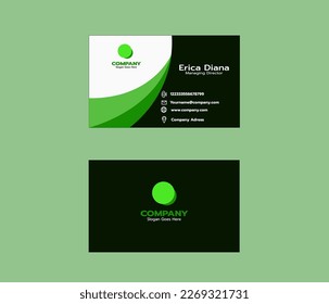 Design Abstract business card template