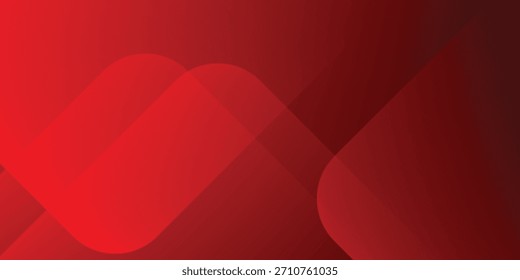 Diseño abstracto de fondo geométrico rojo oscuro. Composición de Formas dinámicas. Diseño de fondo fresco para carteles. Ilustración vectorial