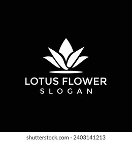 Design abstract flower and leaf logo for spa, hotel, beauty, health, fashion, cosmetic, boutique, salon, yoga, therapy. 