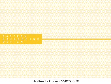 Design abstract flower patterns for backgrounds, wallpapers, clothing industry, etc. Design for banners and poster templates. designed with a combination of gold and white.