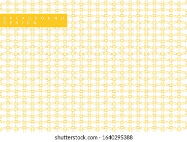 Design abstract flower patterns for backgrounds, wallpapers, clothing industry, etc. Design for banners and poster templates. designed with a combination of gold and white.