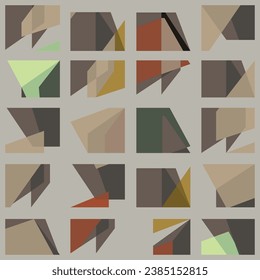 Design Abstract geometric. Seamless Vector Pattern.