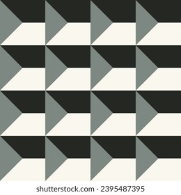 Design Abstrakte Geometrie. Nahtlose Vektormuster.