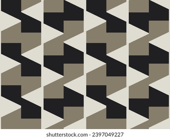 Design Abstract geometric. Seamless Vector Pattern.