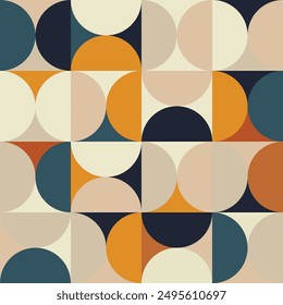 Design Abstract Geometric. Seamless Vector Pattern.