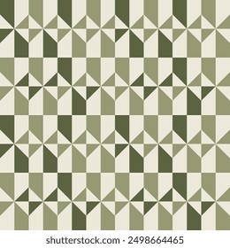 Design Abstract Geometric. Seamless Vector Pattern.