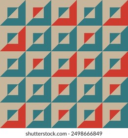 Diseño Geométrico Abstractas. Patrón de Vector sin costuras.
