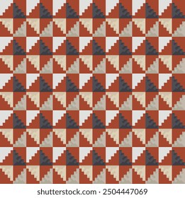 Diseño geométrico Abstractas. Patrón de Vector sin costuras.