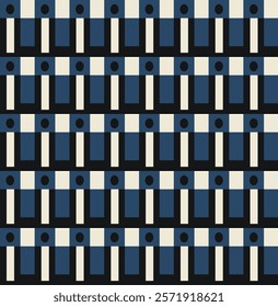 Design Abstract geometric. Seamless Vector Pattern.