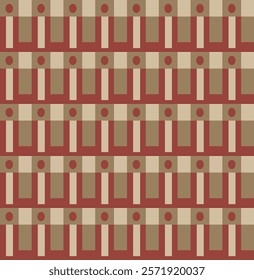 Design Abstract geometric. Seamless Vector Pattern.