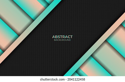 Design Abstract Gradient Magenta Orange Background Style