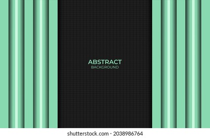 Design Abstract Green Background Style