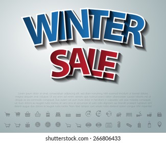 Design abstract infographic front on the rope.Vector/illustration.sale icon set.