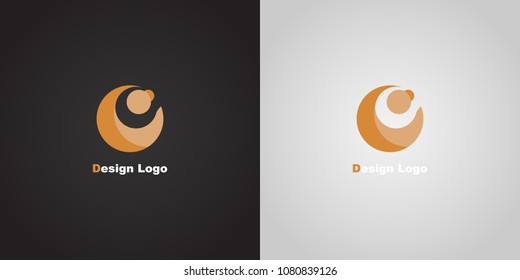 Design abstract logo template. vector EPS10. 