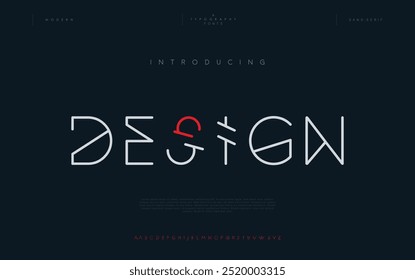 Design, alfabeto urbano moderno abstrato fontes tipografia ficção científica esporte tecnologia moda neon digital futuro criativo logotipo design para marca