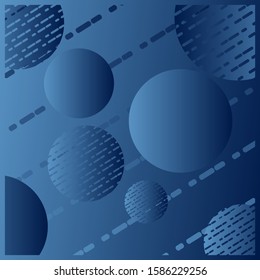 Design abstract pattern with color circles,Abstract website landing page with circles.vector illustration .Phantom gradient shapes 