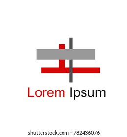 design abstract square logo element