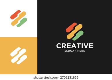 Vector de diseño de logotipo de contabilidad de diseño