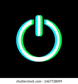 design of activation flat symbol
