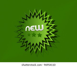 Design of advertisement labels stickers.