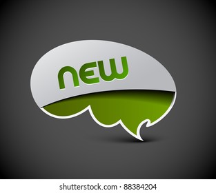 Design of advertisement labels stickers. transparent shadow easy replace background and edit colors.