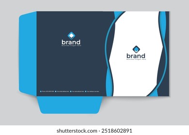 Design agency presentation folder template