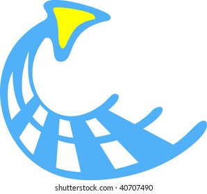 Design airplane symbol