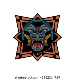 DESIGN ANIMAL GRAPHIC HORROR SATANIC