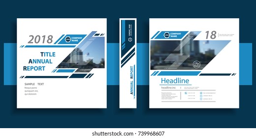 
Design of the annual cover report, 2018.Text font.Set. brochures overlooking the city.Information banner frame.Templates, flyers, presentations, leaflets, magazine.White, blue, abstract background
