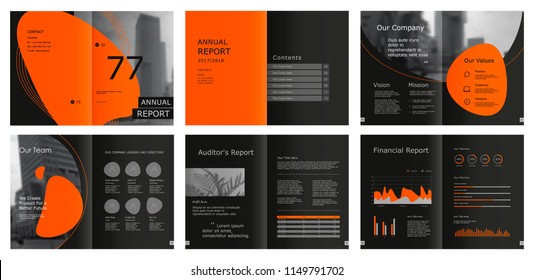 Design annual report Cover book Vector template brochures Layout Flyers, Presentations Leaflet Magazine. Financial report. Minimalistic abstract templates - stock vector