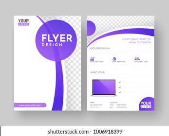 Diseño de un informe anual, portada, folletos de plantilla de vectores, folletos, presentaciones, volante, revista a4. 