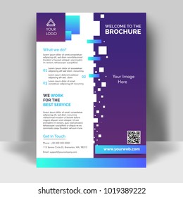 Diseño de informe anual, portada, folleto de plantilla de vector, volante, presentación, folleto, revista a4 tamaño. 