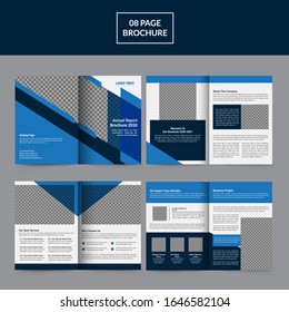 Design annual report, cover, vector template brochures, 